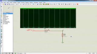 R L circuit LPF by PROTEUS