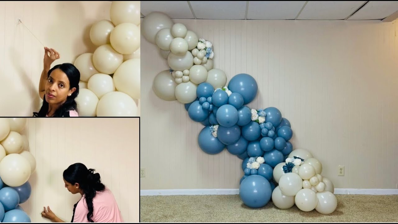 Easy & Stylish Balloon Arch Without a Stand