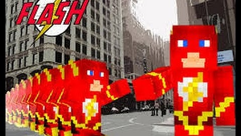 Minecraft how to become flash and run super fast no mod.