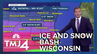 The worst of the winter storm arrives in Southeast Wisconsin