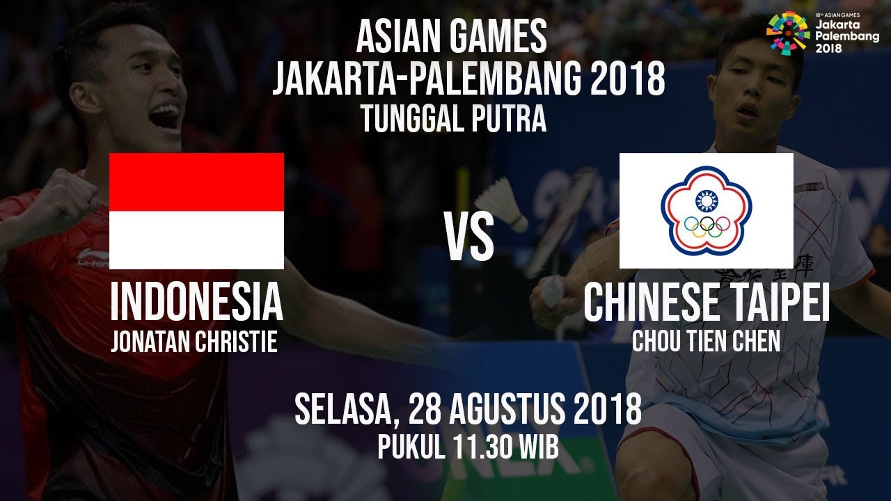 Jadwal Final Badminton Tunggal Putra, Jonatan Christie Vs ...