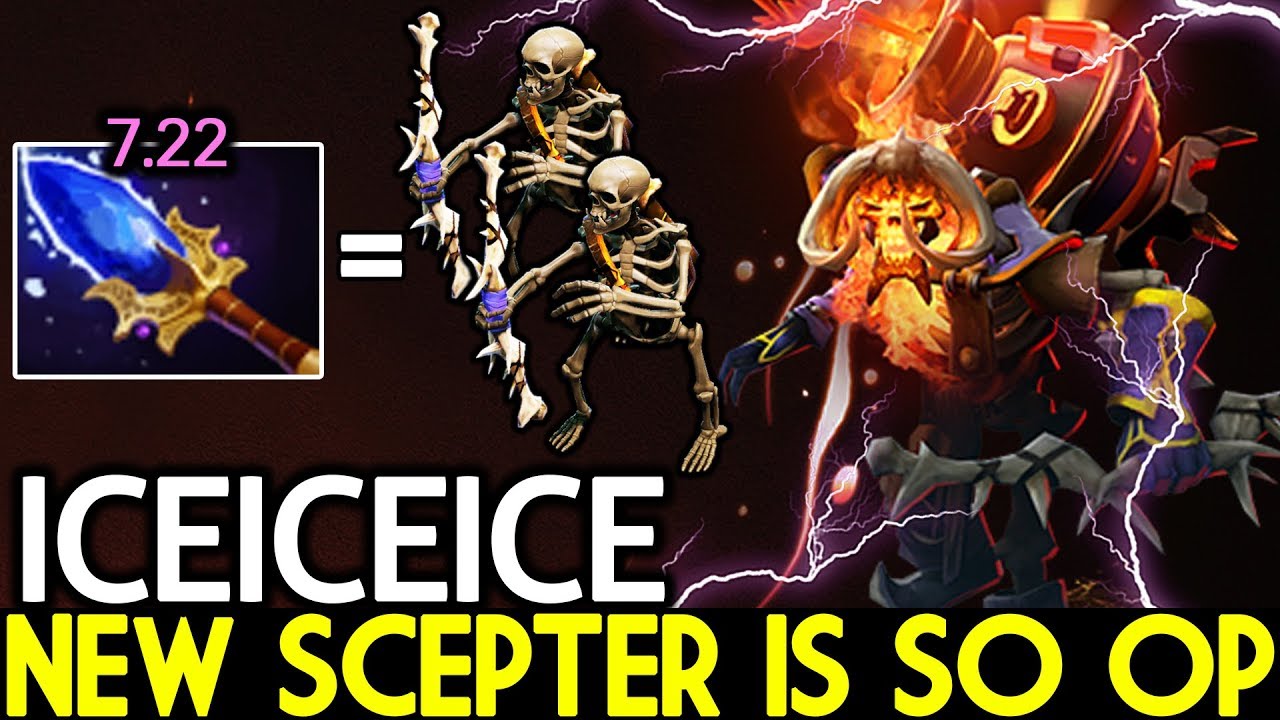 Iceiceice [Clinkz] New Scepter is So OP Creates Skeletons Pro Gameplay 7.22 Dota 2 - YouTube