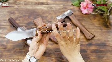 DAO PHÚC SEN 🌿COMBO CÁC MẪU DAO RÌU ĐI RỪNG SANG -XỊN🌿 - HÀNG CHUẨN CỦA HTX DAO PHÚC SEN