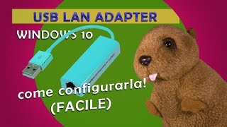 Adattatore USB LAN / Ethernet configurazione ( Facile )