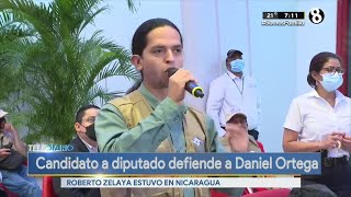 Candidato a Diputado del Partido Pueblo Unido defendió a Ortega