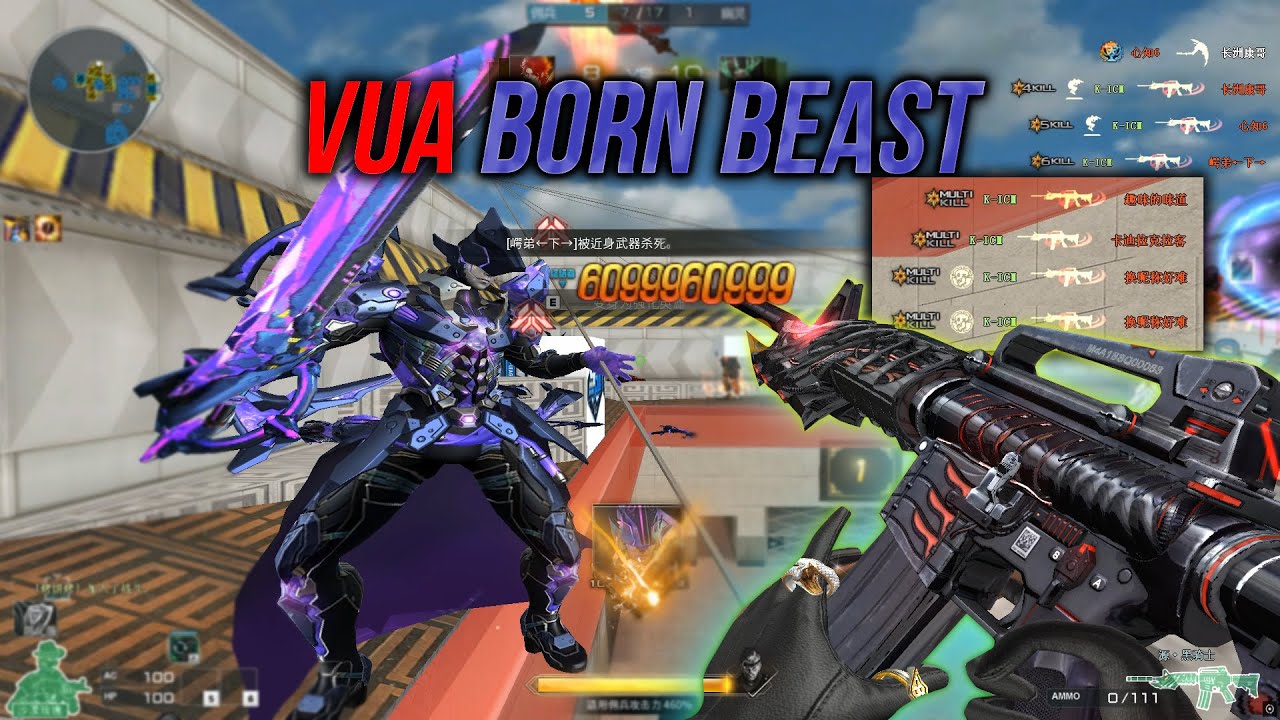 M4 Born Beast Mạnh Nhất Lịch Sử CF 1 Triệu Dame