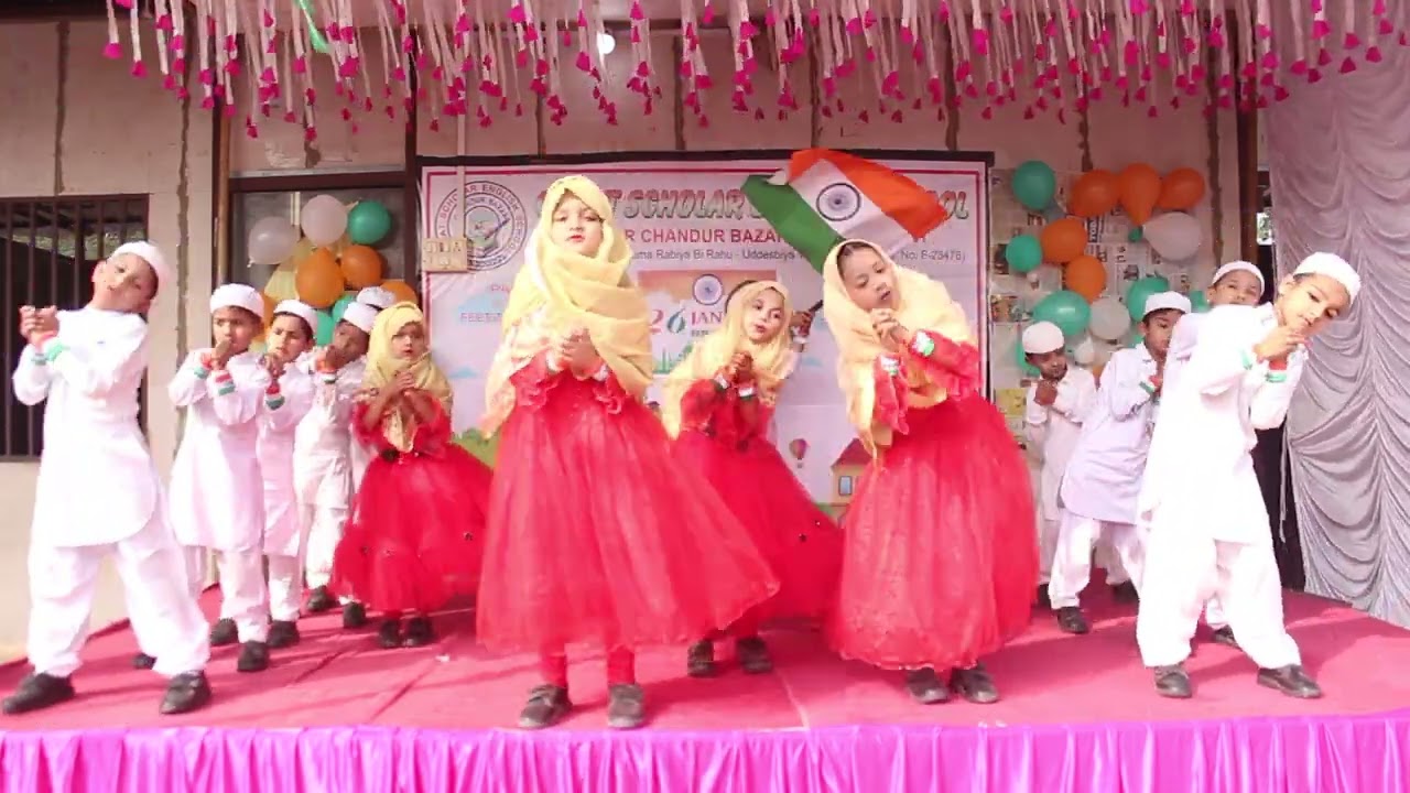 Ye Hindustan Hamara hai.  26january2023 at Great Scholar English School Chandur Bazar.