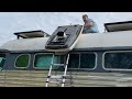 Removing rv rooftop air conditioner