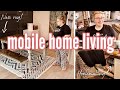 *NEW RUG!* spend the day with me | mobile home living | mobile home homemaking and mom life!