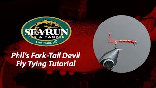 Phil’s Fork-Tail Devil Bloodworm Fly Tying Tutorial