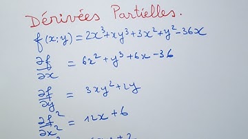 ✅ Dérivées partielles. Dérivée partielle. Fonctions de R^2. fonctions à deux variables g(x;y).