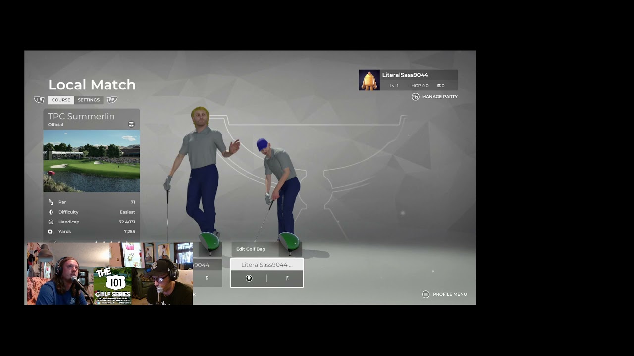 THE 101 Golf Series with Drew Fox & Daniel Moquin - GAME 1