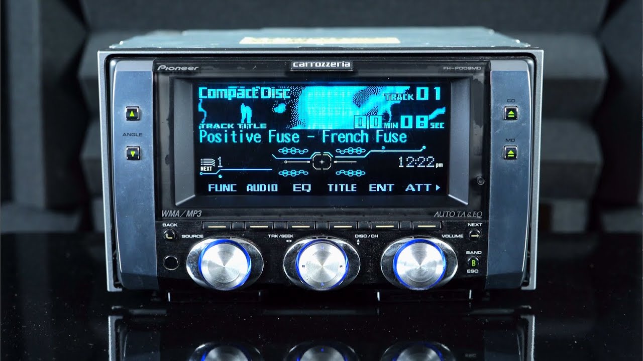 FH-P009MD PIONEER CD MD Tuner JDM Car Audio - YouTube