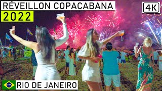 🇧🇷 Празднование Нового 2022 Года В Рио-Де-Жанейро | Ревейон Де Копакабана, Бразилия | 【4K】