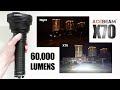 Acebeam X70 - 60,000 lumens - Brightest Flashlight of 2018!