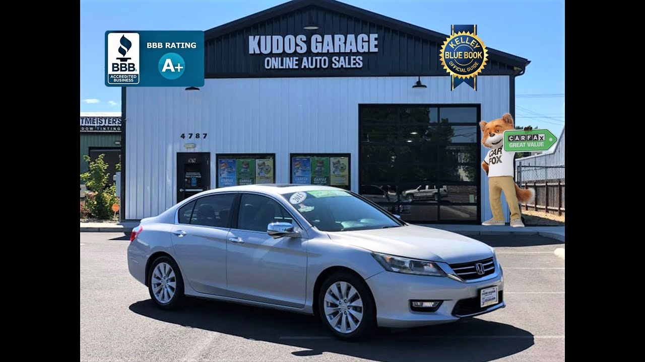 2015 Honda Accord EX L Silver