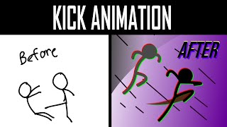 Kicking animation lame to epic | Animation Upgrade