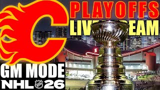 NHL 26 - Calgary Flames - GM Mode Commentary ep 9 - FULL STREAM