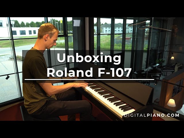 Цифрове піаніно ROLAND F107BKX