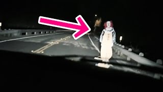 KILLER CLOWN RUN OVER