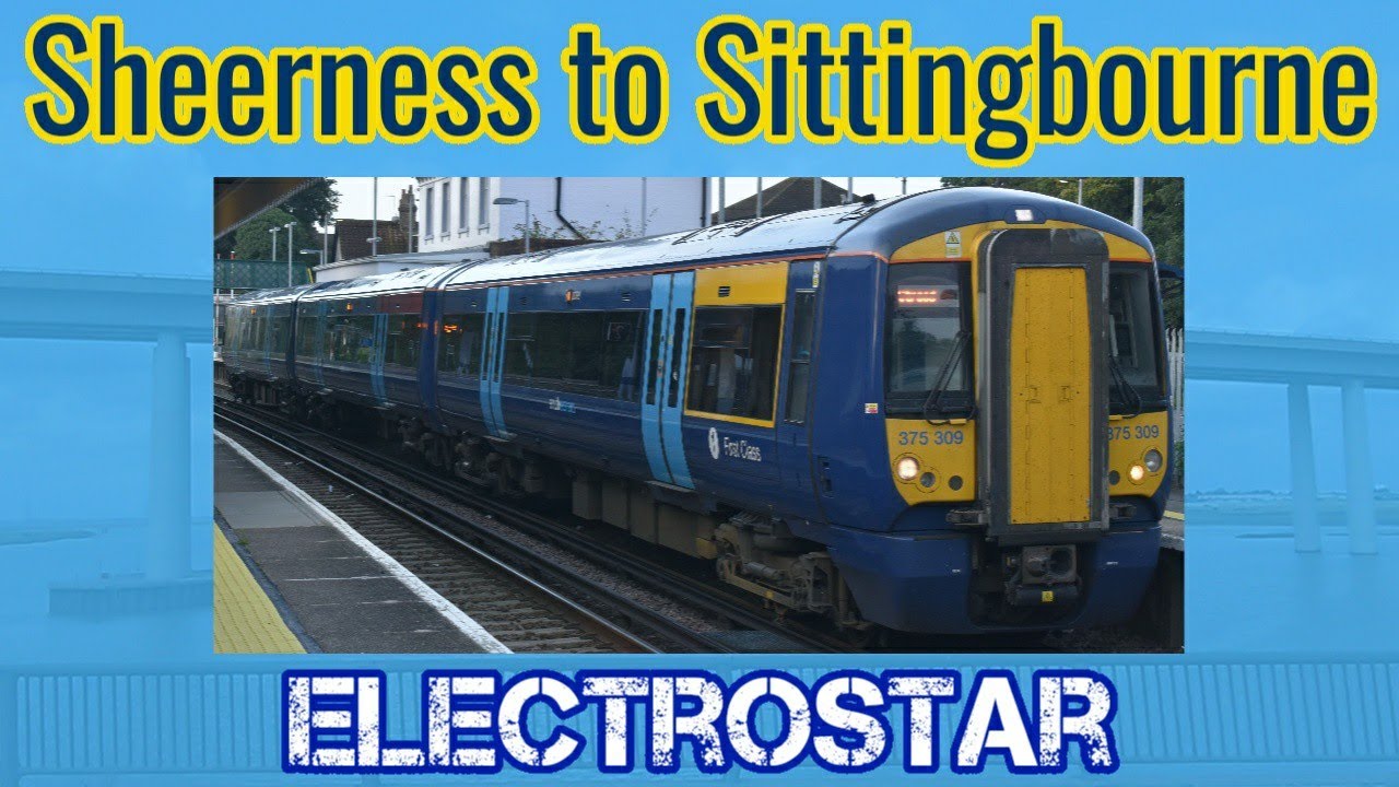 Sheerness-on-Sea to Sittingbourne | FULL JOURNEY | Southeastern 375 Electrostar (Sheerness Line)