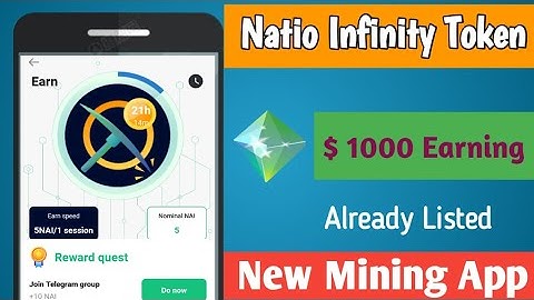 🔥Saari Apps Ka BaaB🔥 Natiol Infinity New Mining App 2023 || Already Listed || $10,000 Earning