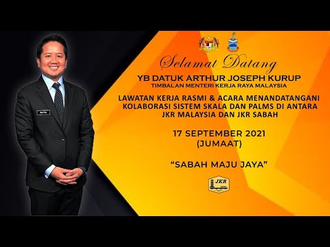 Kolaborasi Sistem SKALA Dan PALMS Di Antara JKR Malaysia dan JKR Sabah (Trailer)