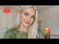 4k Try On Haul See Everything | Transparent Lingerie &amp; Micro Bikini Try-On Haul With Me (2025)