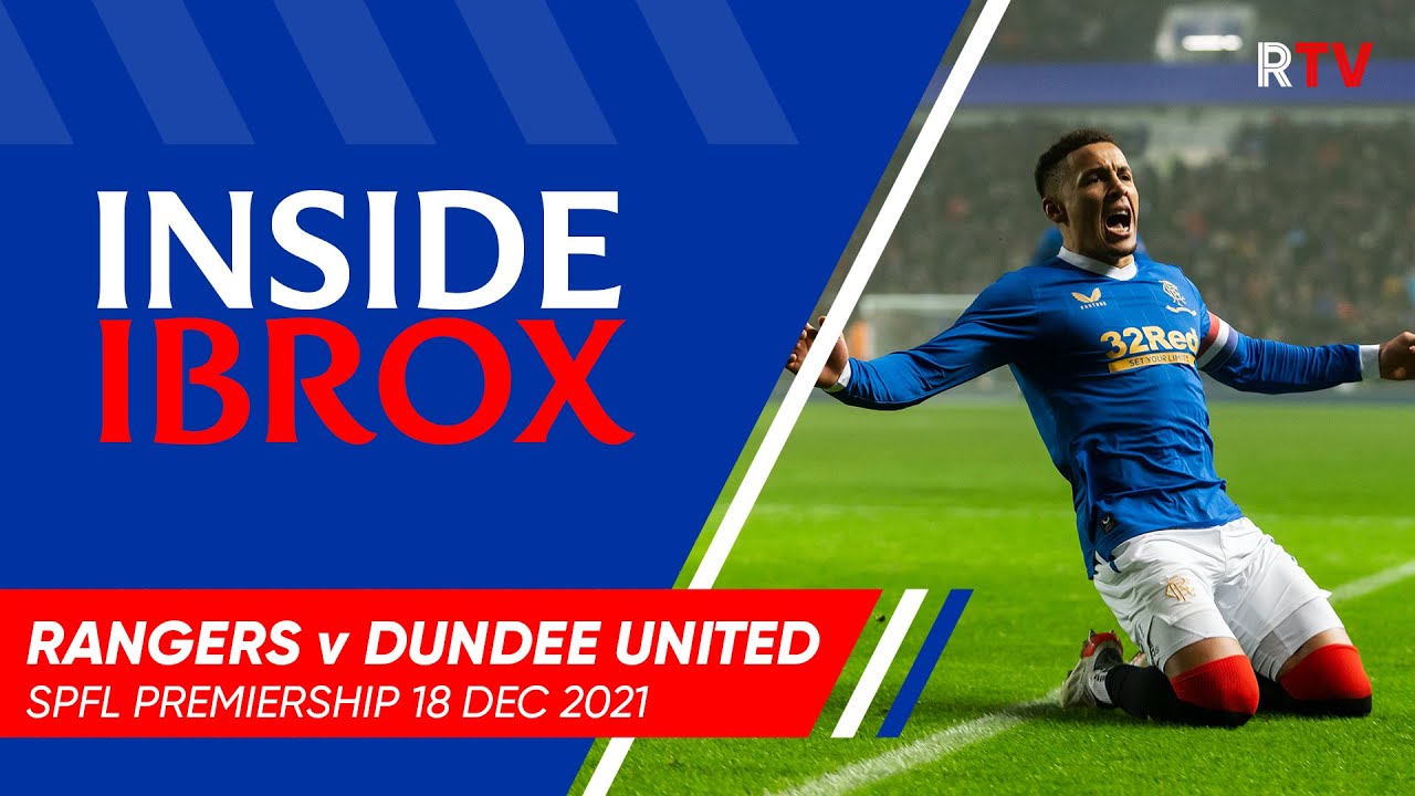 TRAILER | Inside Ibrox | Rangers v Dundee United | 18 Dec 2021