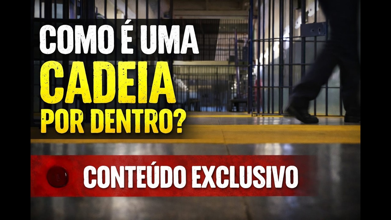COMO É UMA CADEIA POR DENTRO? CENAS INÉDITAS! ASSISTA CONTEÚDO EXCLUSIVO.