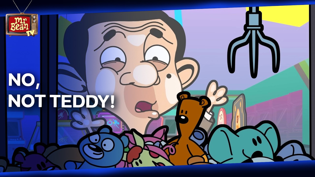 Teddy Is Stuck In The Claw Machine!