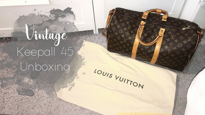 Unboxing $2,500 Louis Vuitton Men's Bag, Custom Keepall