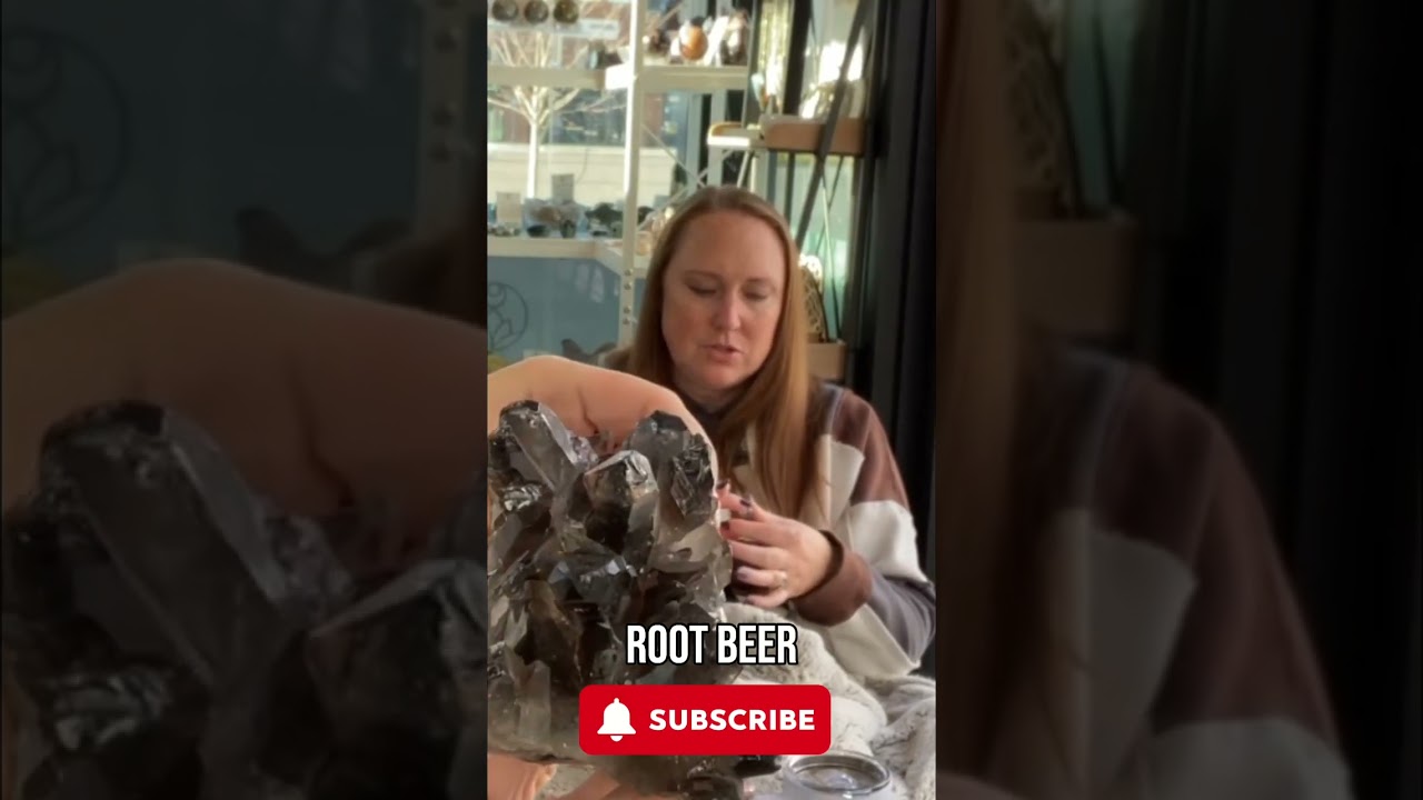 Smoky Quartz: Earth's Secret for Absorbing Bad Vibes! #shorts