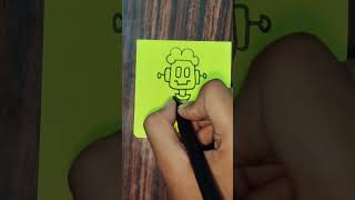 AI Robot toy #ytshorts #art #drawing