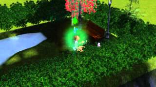 The Sims 3 Floating/Meditating