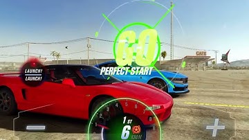 CSR2 - Honda NSX-R vs Mustang Dark Horse (live race) | Battle of the T4 Kings