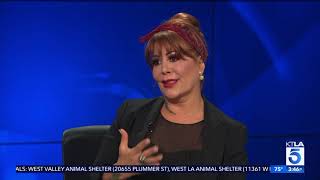 Celebrity Latin Rock Icon Alejandra Guzman stopped by KTLA Net Worth