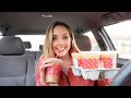 Trying my SUBSCRIBERS favorite DUNKIN' Drinks