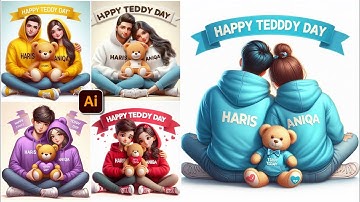 How to Create 3D Ai Happy Teddy Day 🧸 Image Creator | Teddy Day Photo Editing | Bing Image Creator