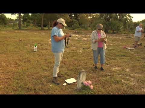 Hobe Sound Allen Cemetery Headstone Recording Process