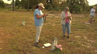 Hobe Sound Allen Cemetery Headstone Recording Process