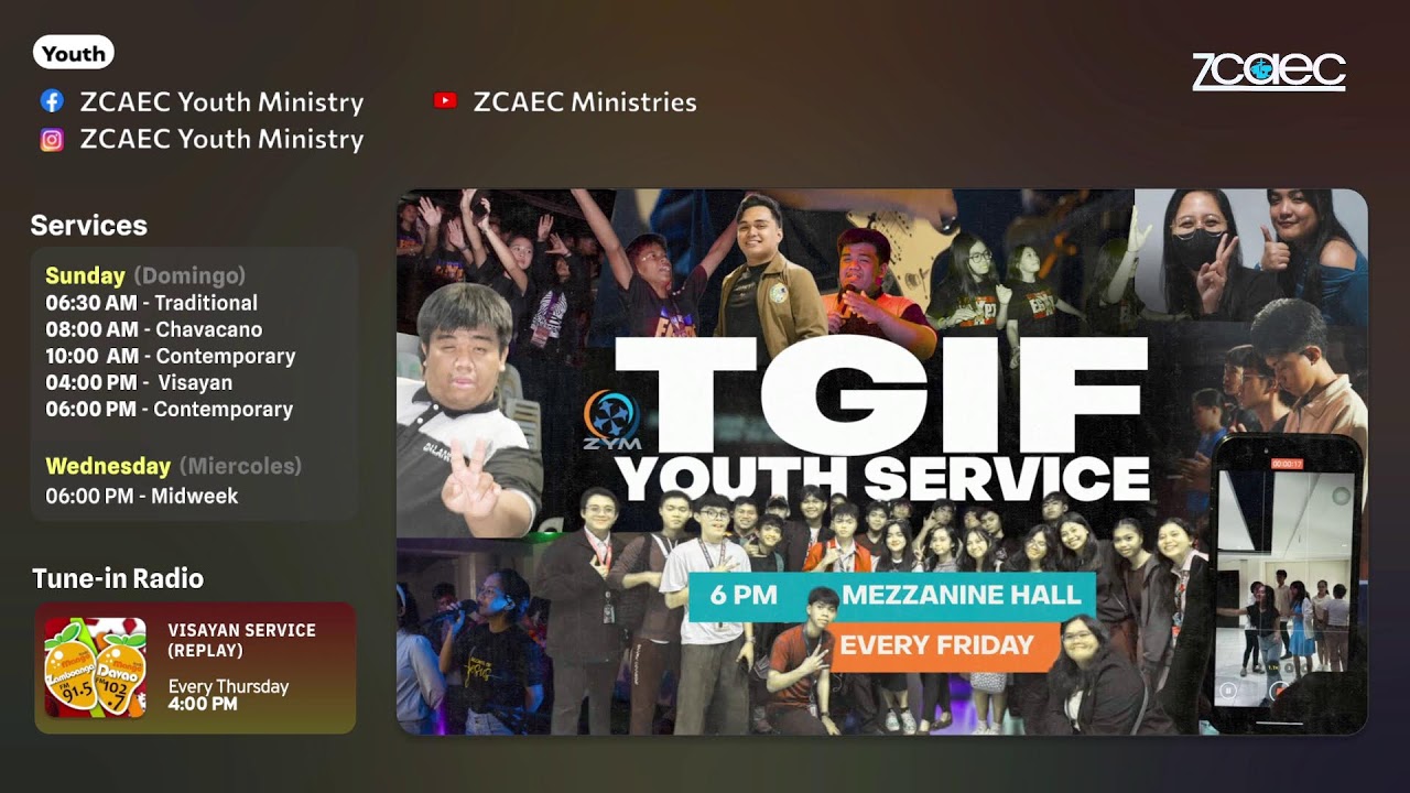 4:00 PM Visayan Worship Service (November 09, 2025)