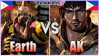 Tekken 8  ▰  EARTH (Jack-8) Vs AK (Shaheen) ▰ Ranked Matches!