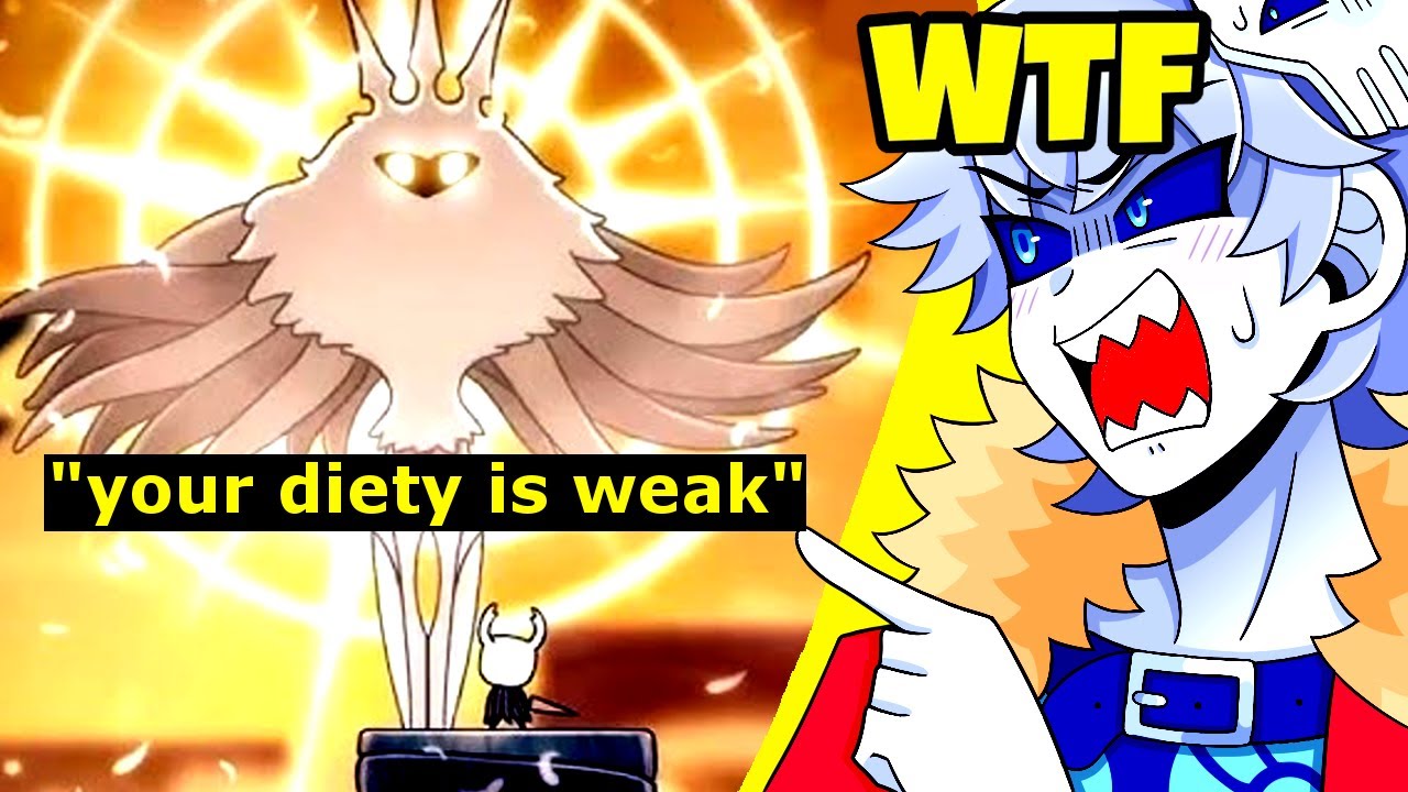 100% Blind Reaction to HOLLOW KNIGHT Full Story & Lore. It BROKE Me.