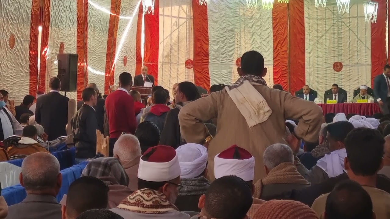 الصلح بين المسلمين و المسيحين من الصعيد المدمر طما محافظة سوهاج