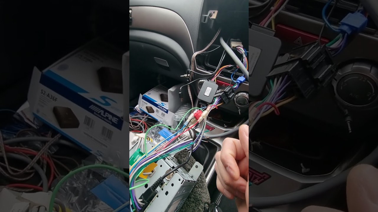 Subaru Impreza STI Hatch Speaker & Amp Install