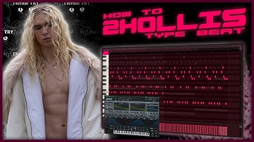 how to make CINEMATIC 2HOLLIS Beats from scratch | Fl Studio Tutorial 2025