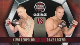 Kimo Leopoldo Vs Dave Legeno Cage Rage 18 - Battleground
