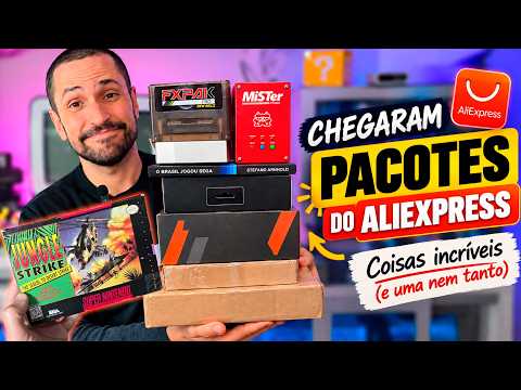 Compras de Agosto chegaram: o melhor e o pior dos games e equipamentos pra coleção!