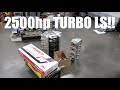 BUILDING A 2500hp LS ENGINE!!!! ALL THE BOOST!!!! BLACK SHEEP 2.0